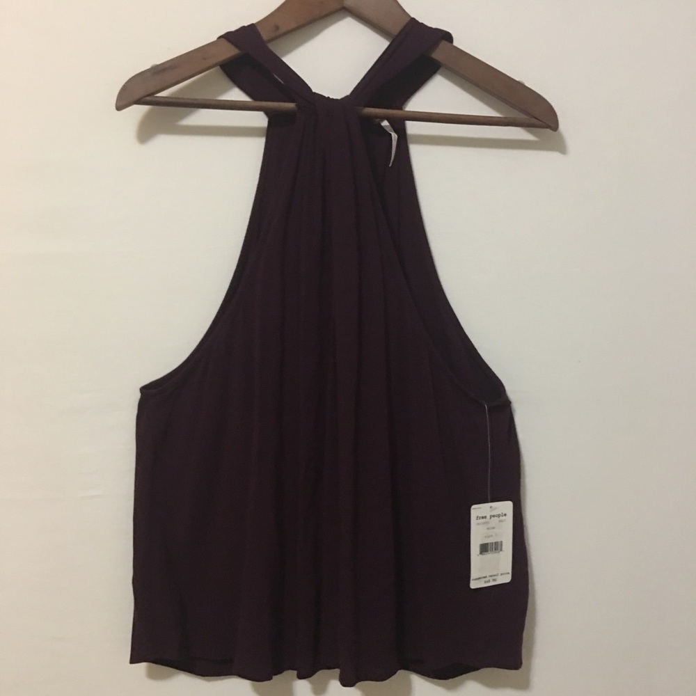 Free People Plum Sleeveless Top - Picture 6 of 6